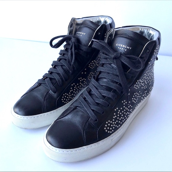 Givenchy Shoes - Givenchy Paris Authentic Hightop Sneakers Black 6
